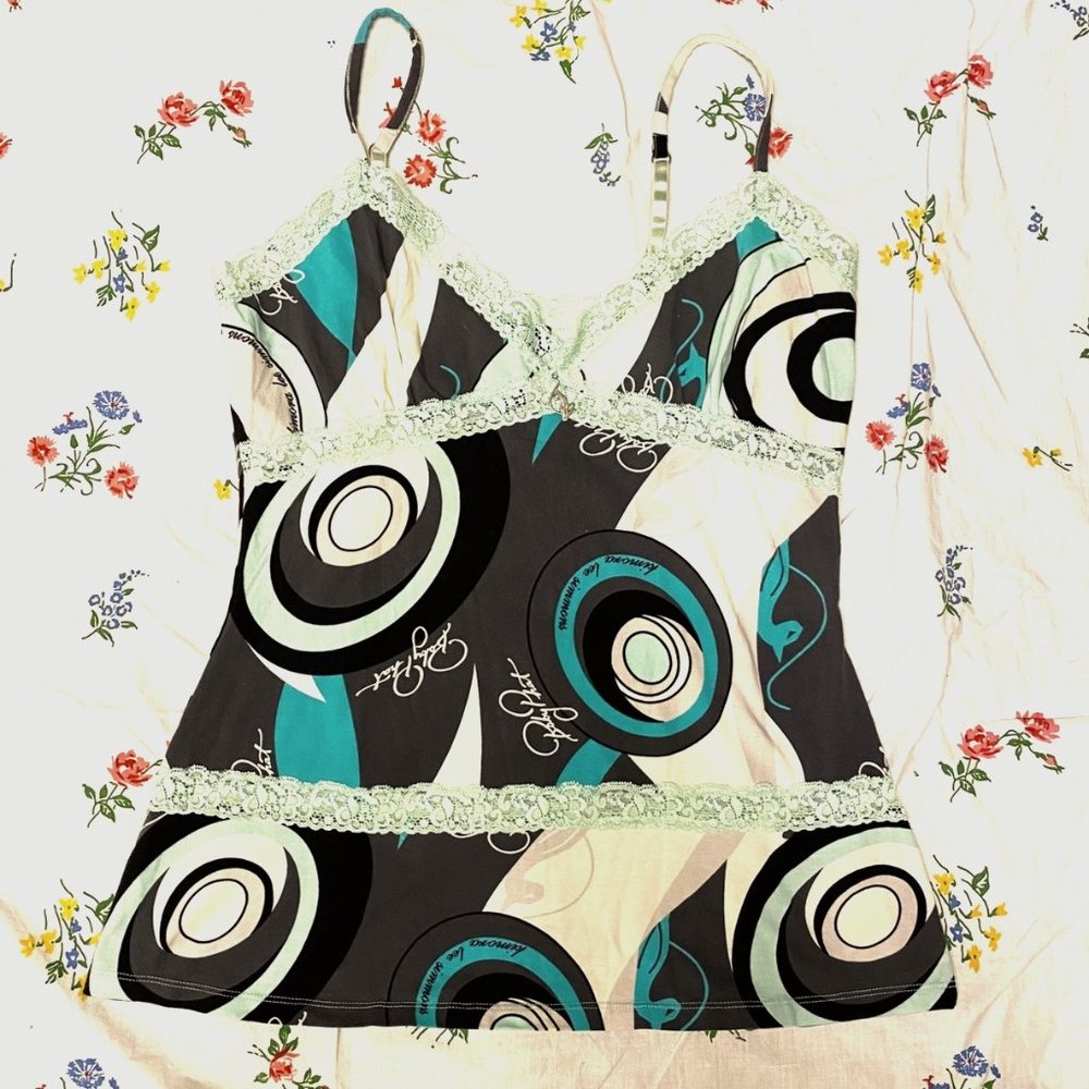 Kimora Lee Simmons’ Baby Phat lace cami